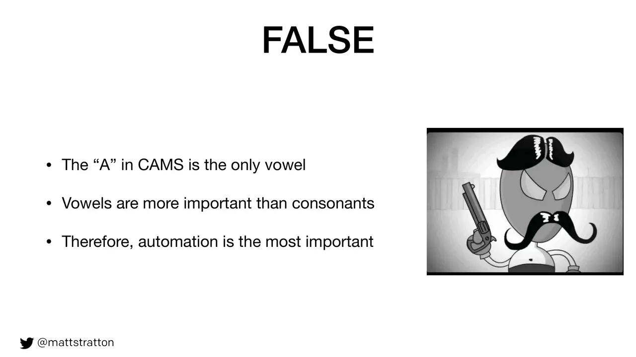 Hot Takes, Myths, And Fake News - Why Everyone Is Wrong About DevOps Except For Me, slide 7 of 20