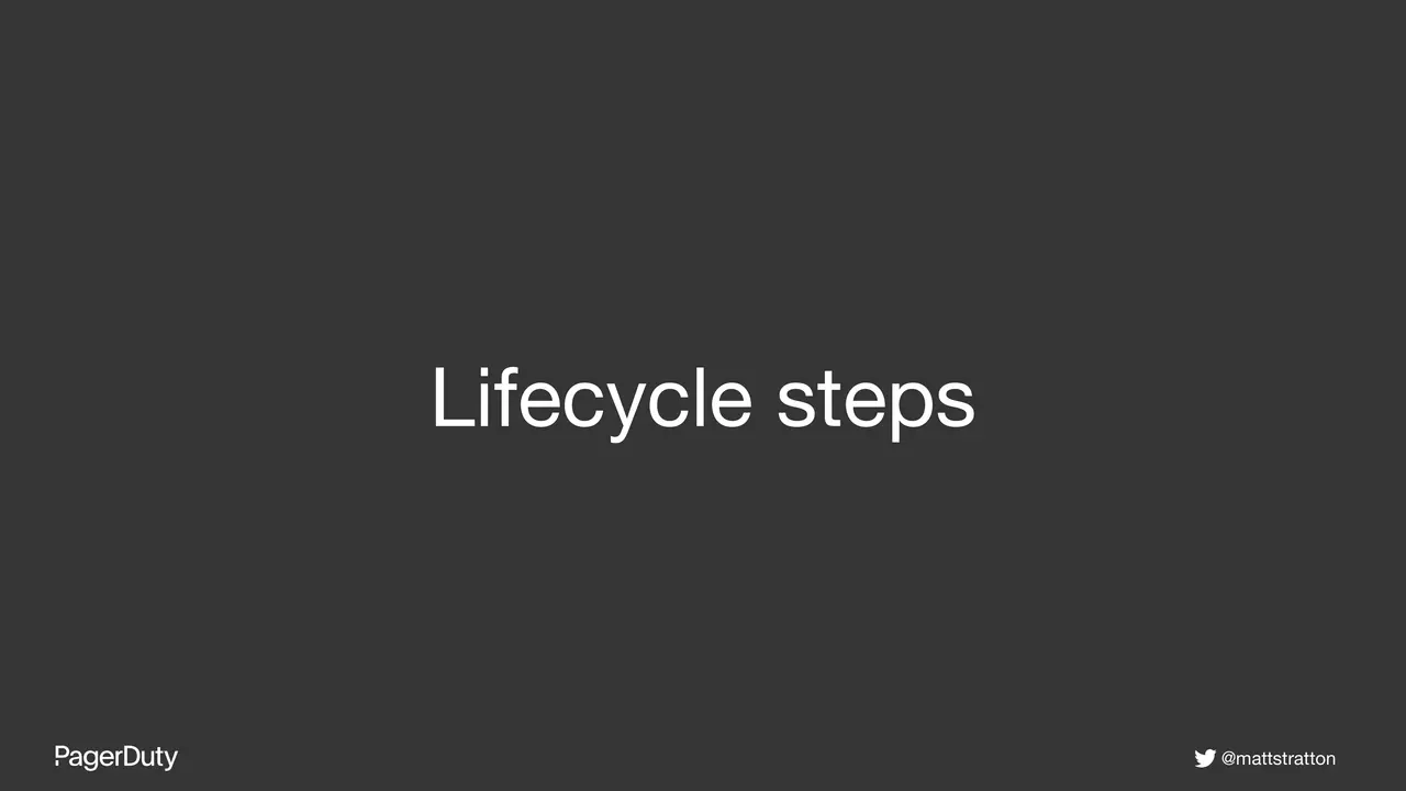 The Lifecycle Of A Service, slide 52 of 64
