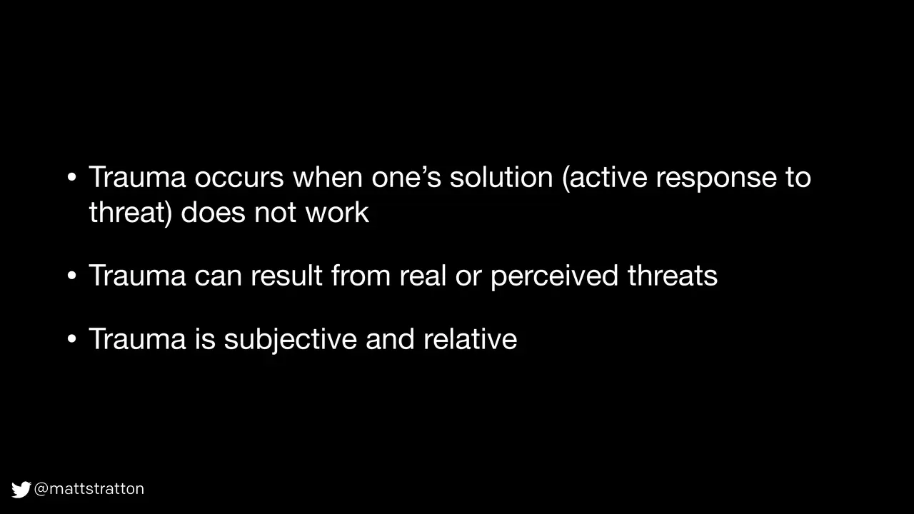 Fight, Flight, or Freeze — Releasing Organizational Trauma, slide 10 of 50