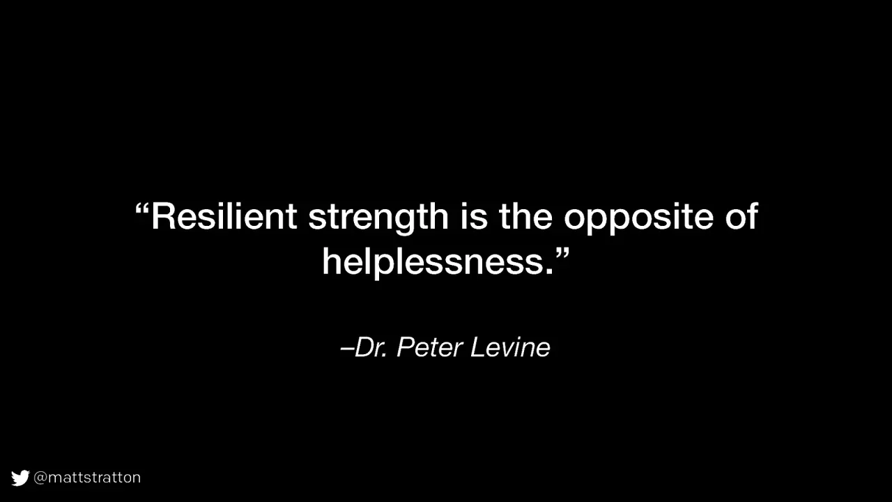 Fight, Flight, or Freeze — Releasing Organizational Trauma, slide 35 of 36
