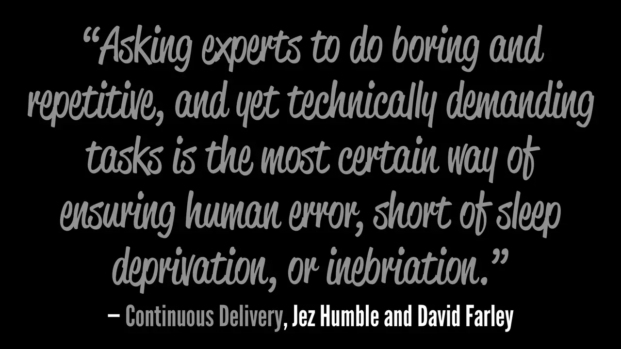 The Five Love Languages of DevOps, slide 12 of 32