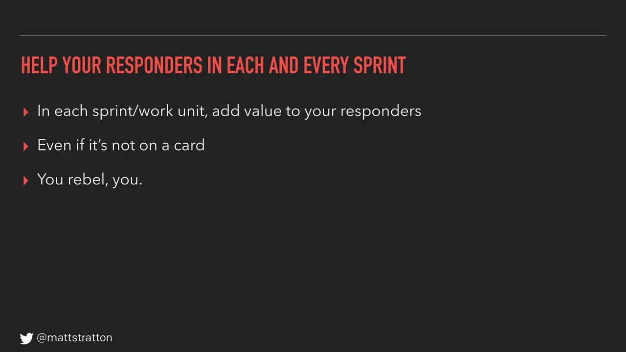 How Do You Infect Your Organization With Humane Ops?, slide 93 of 106