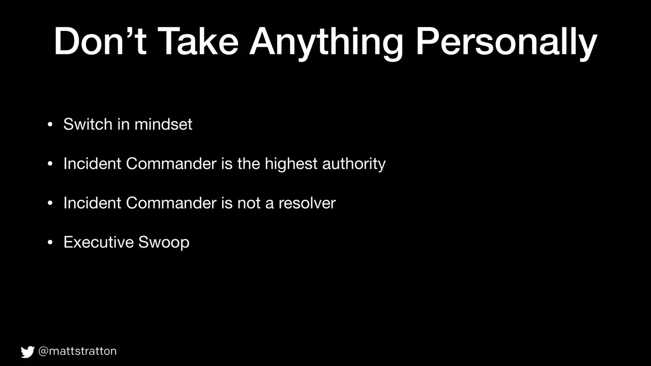 The Four Agreements of Incident Response, slide 35 of 61