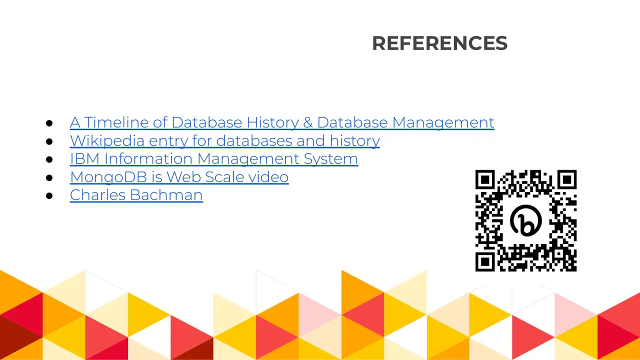Databases: A History of Places to Put Your Stuff, slide 31 of 33