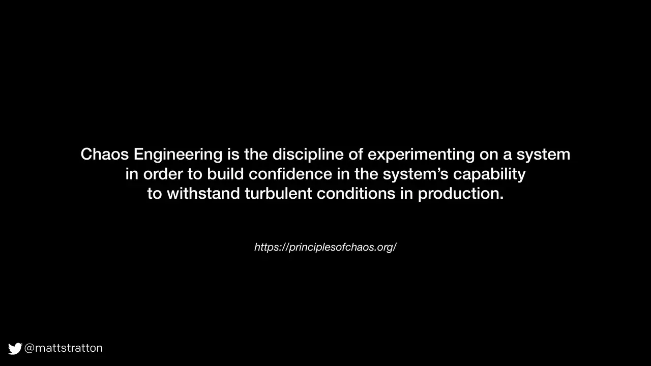 The Psychology of Chaos Engineering, slide 3 of 27