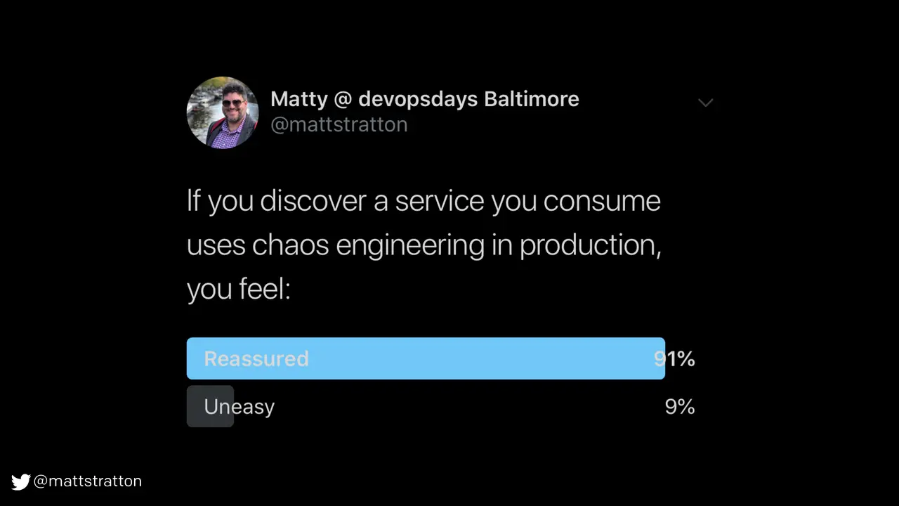 The Psychology of Chaos Engineering, slide 14 of 21
