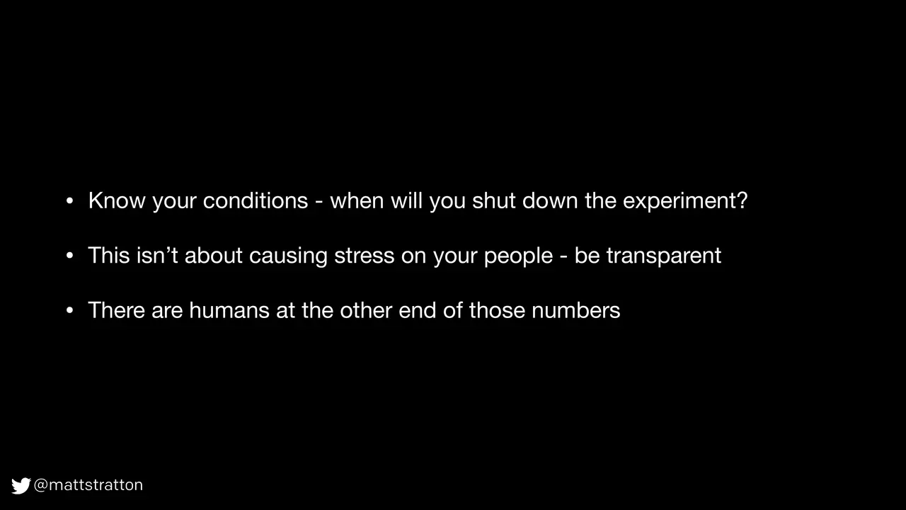 The Psychology of Chaos Engineering, slide 20 of 21