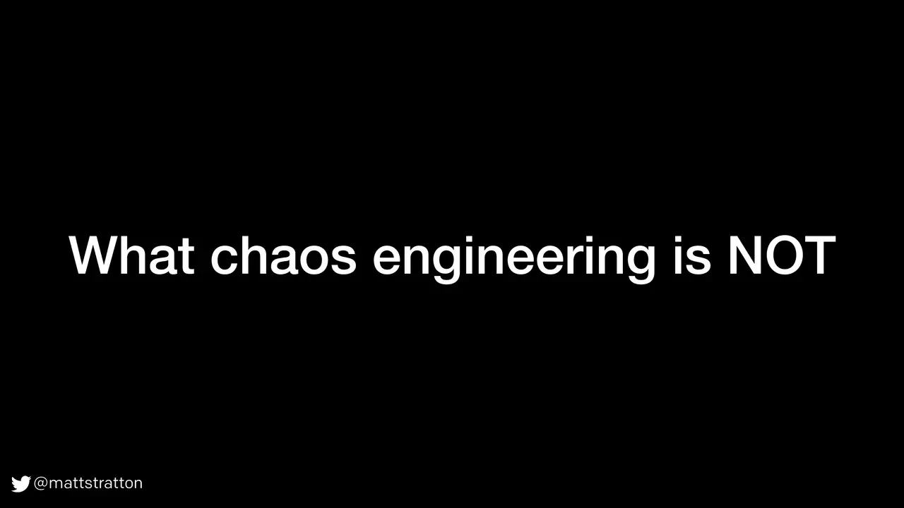 The Psychology of Chaos Engineering, slide 3 of 21