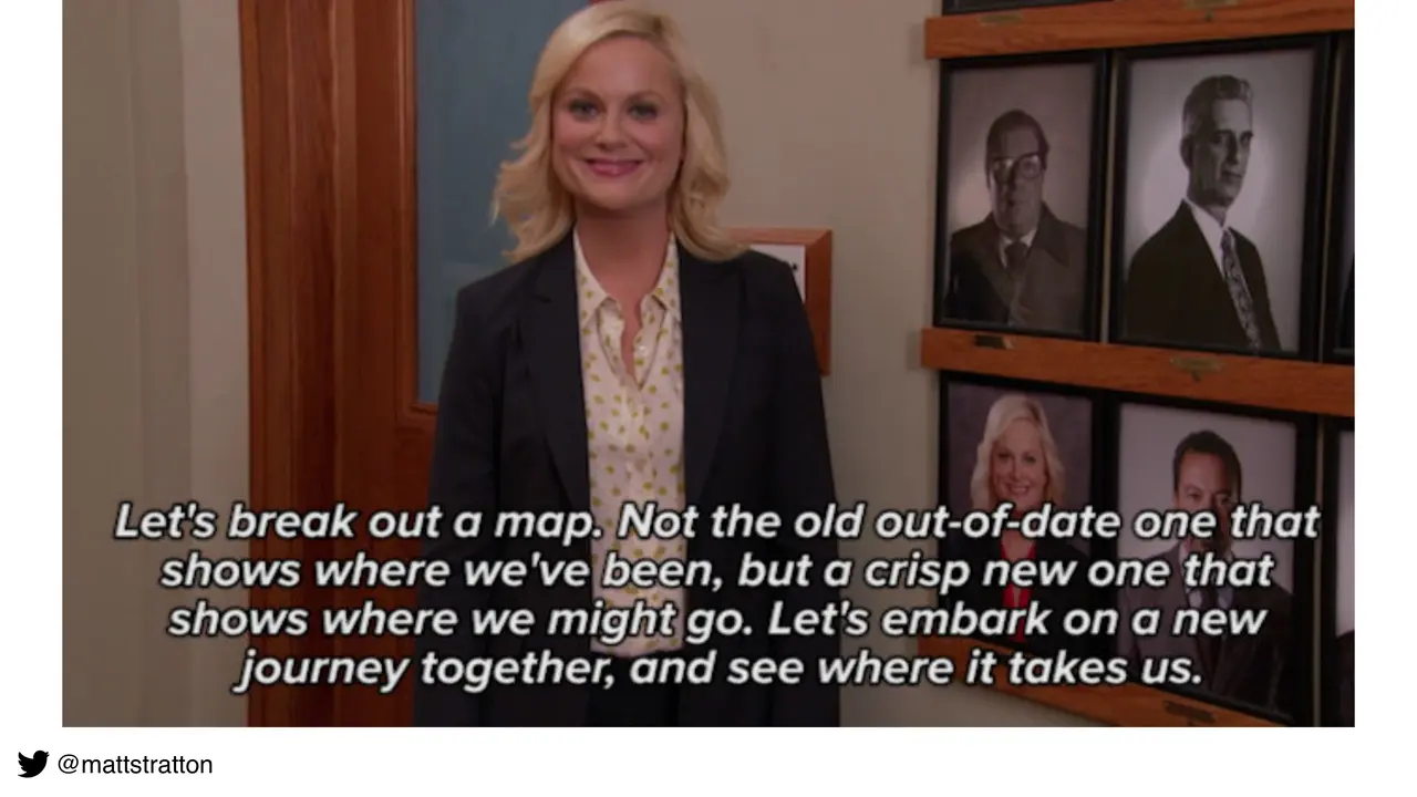 Kubernetes, You Rainbow-Infused Space Unicorn: What Leslie Knope Can Teach Us About DevOps, slide 2 of 20