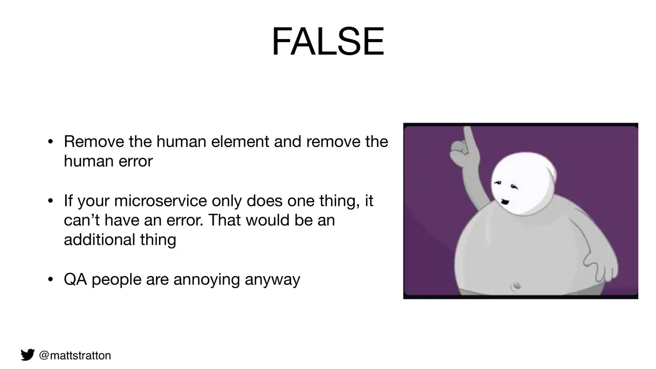 Hot Takes, Myths, And Falsehoods - Why Everyone Is Wrong About DevOps Except For Me, slide 11 of 20