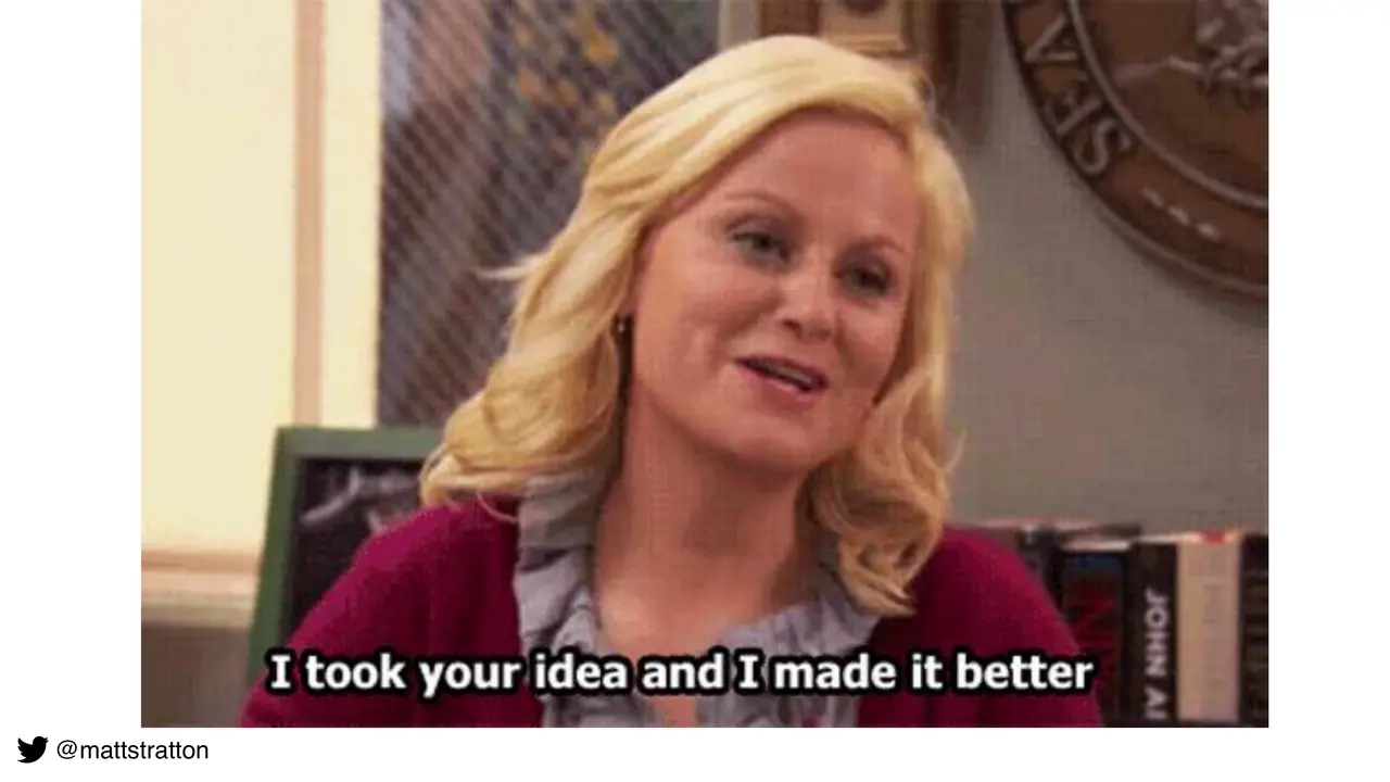 Kubernetes, You Rainbow-Infused Space Unicorn: What Leslie Knope Can Teach Us About DevOps, slide 4 of 20