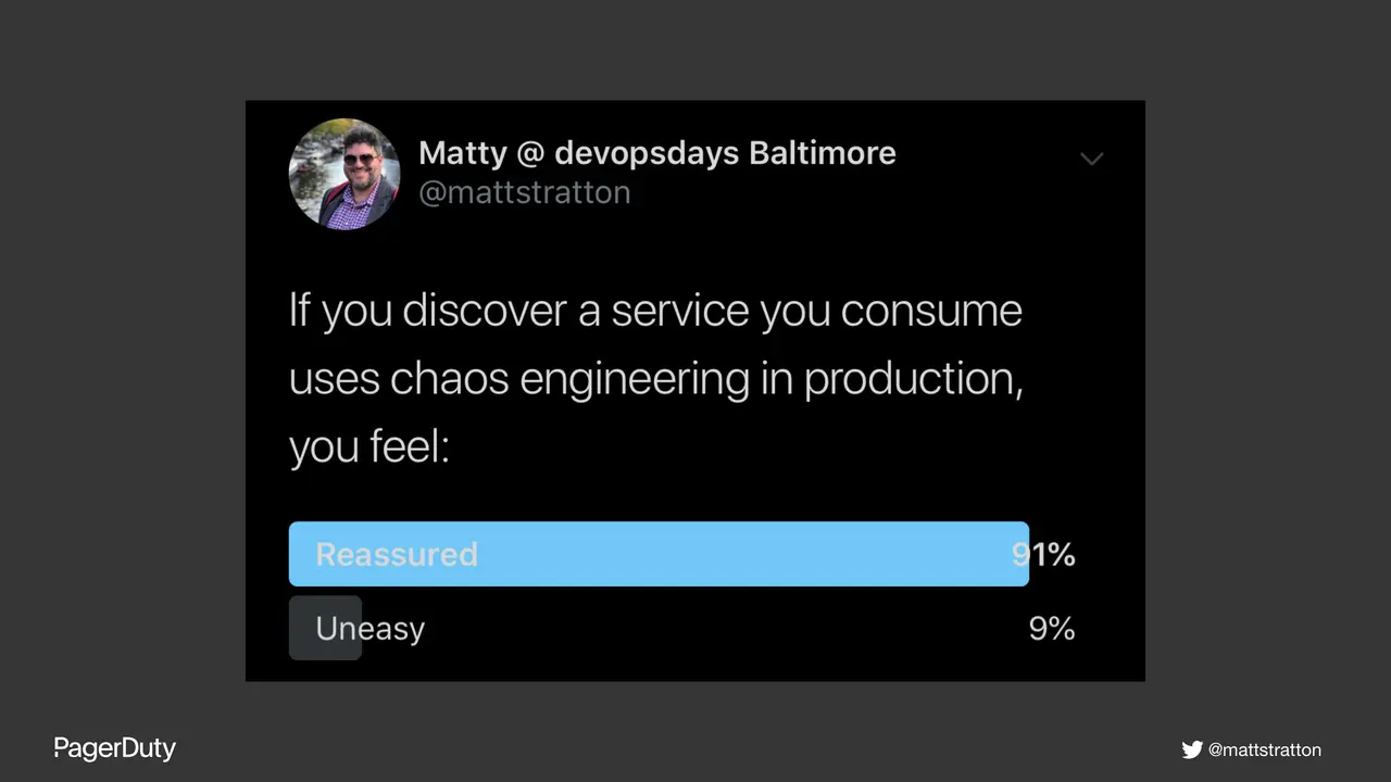 The Psychology of Chaos Engineering, slide 24 of 35