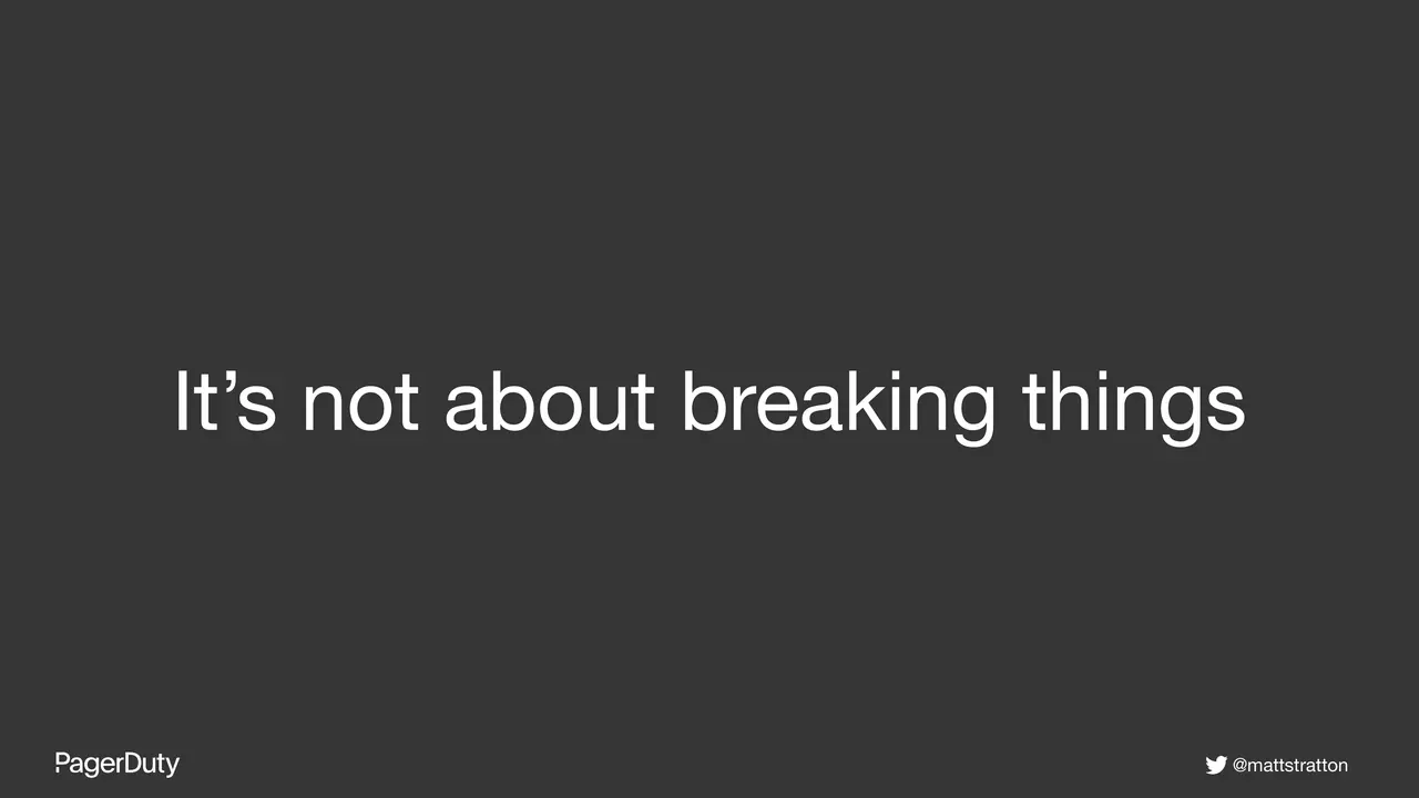 The Psychology of Chaos Engineering, slide 9 of 35