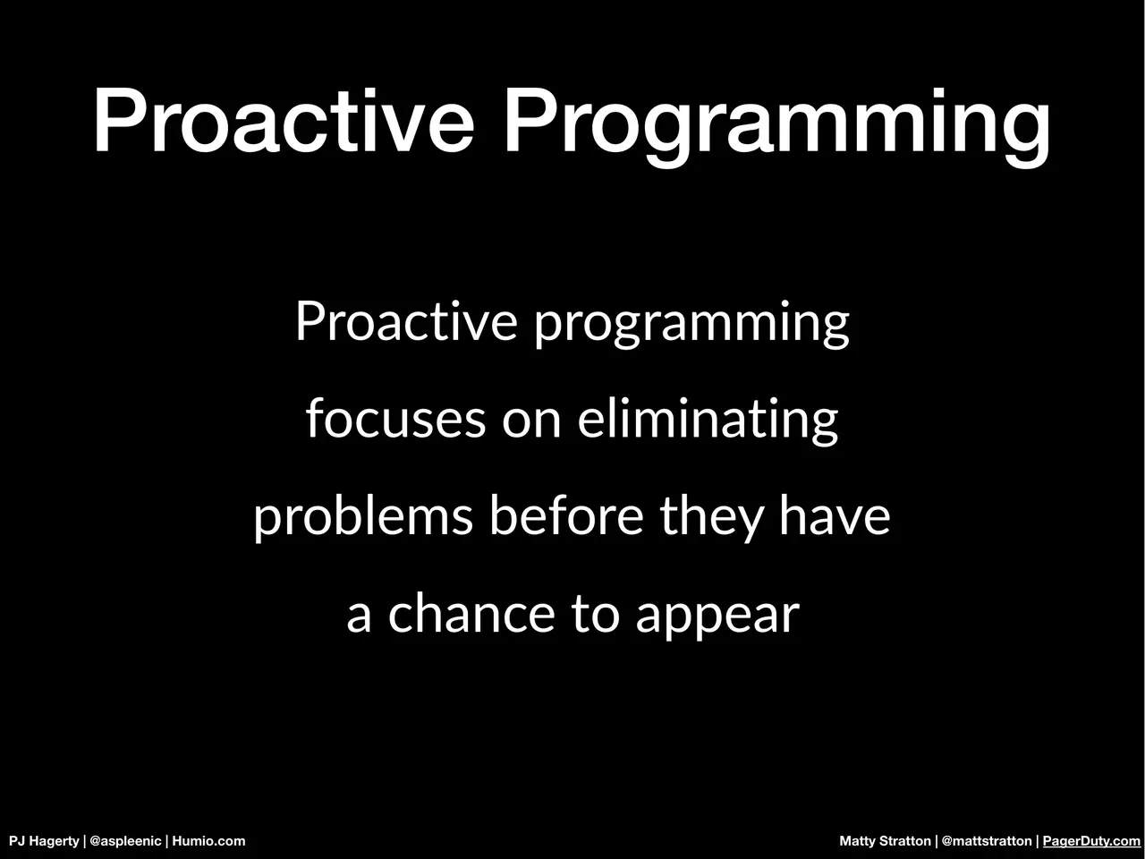The Proactive Approach: Data Driven Observability & Incident Response, slide 18 of 43