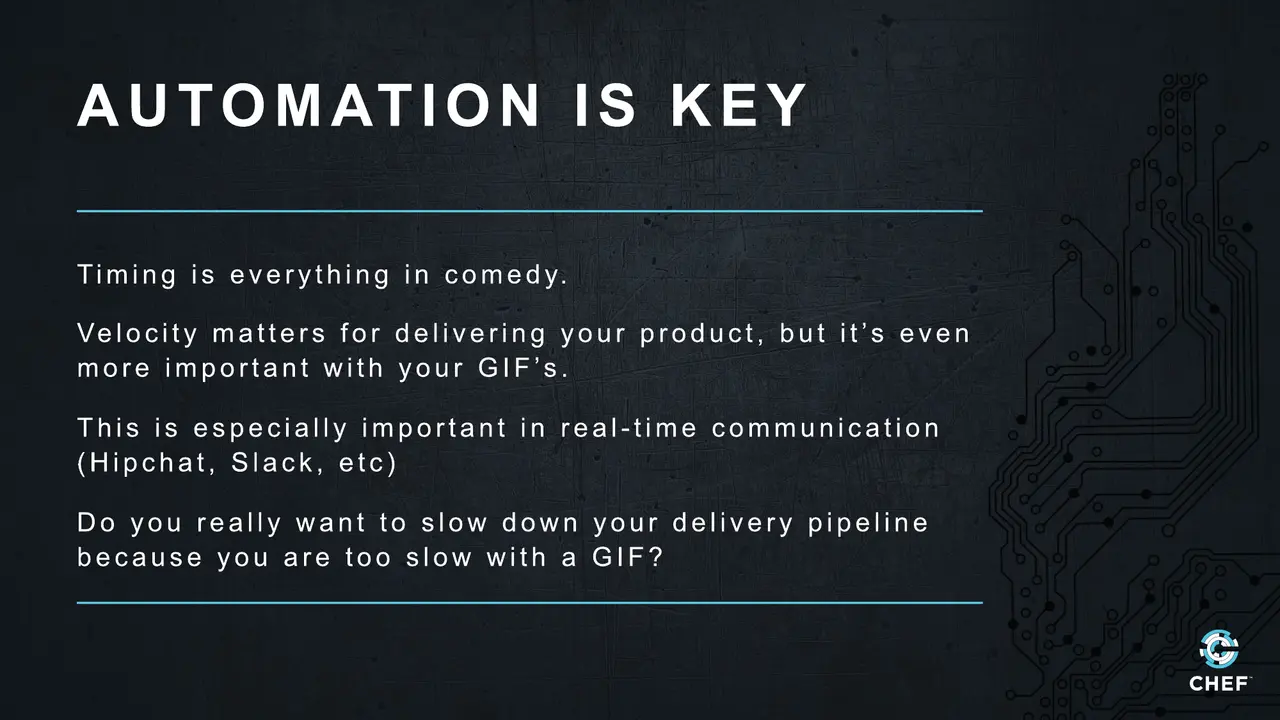 DevLOLOps - How To Automate Your DevOps Hilarity, slide 8 of 18