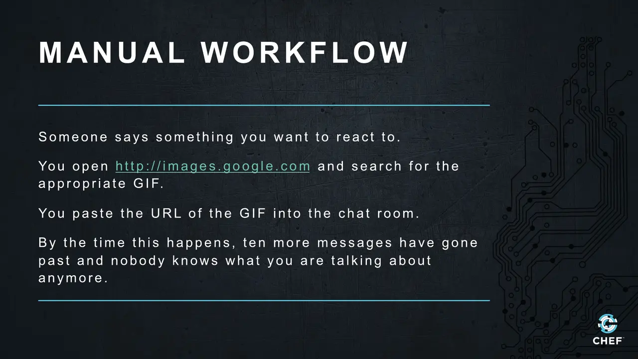 DevLOLOps - How To Automate Your DevOps Hilarity, slide 9 of 18
