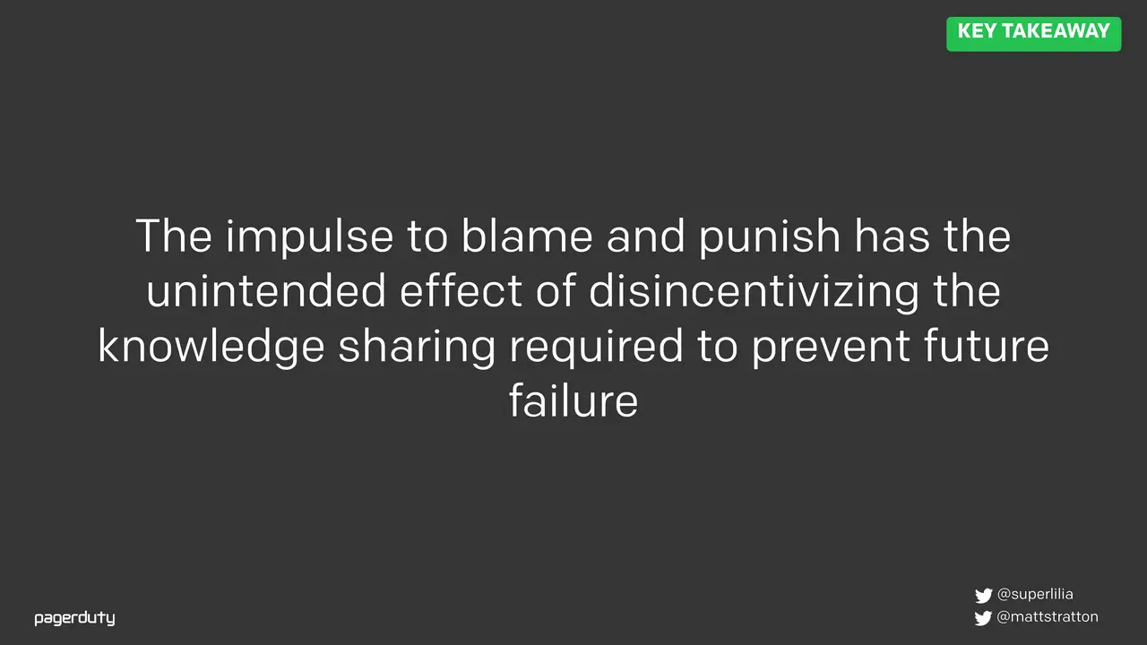 Blameless Postmortems: How to Actually Do Them, slide 17 of 98