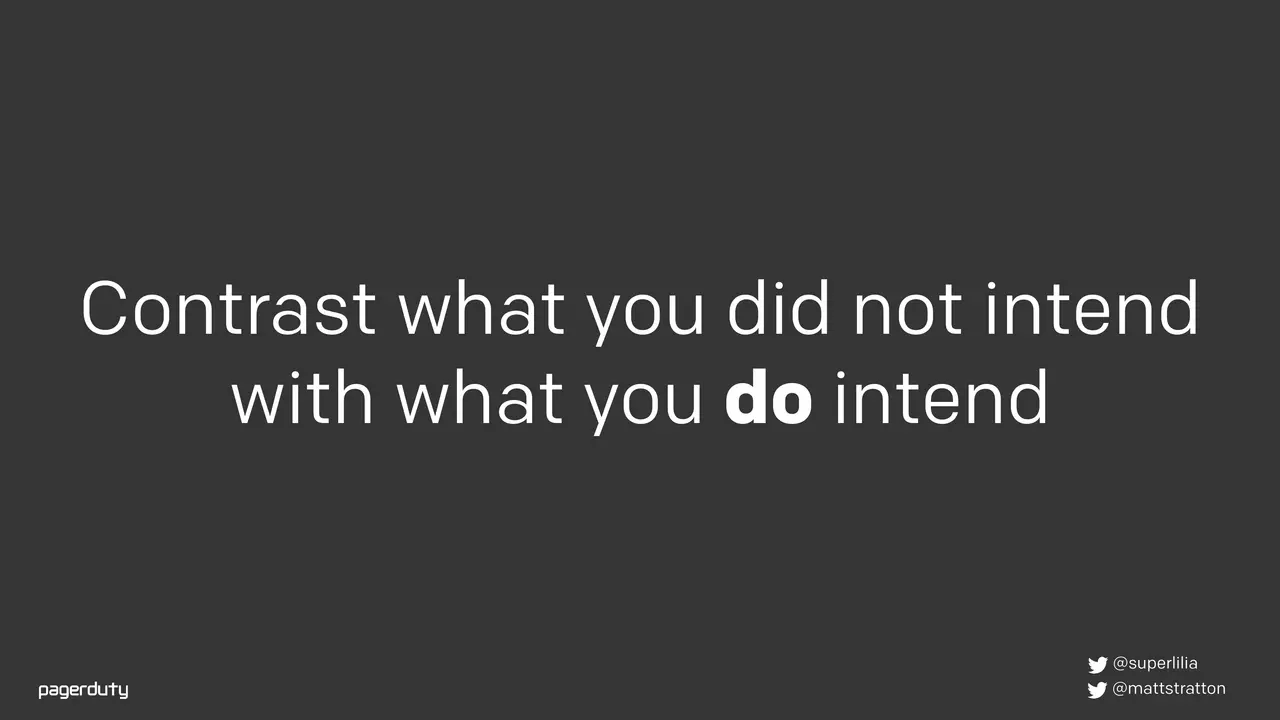 Blameless Postmortems: How to Actually Do Them, slide 32 of 98