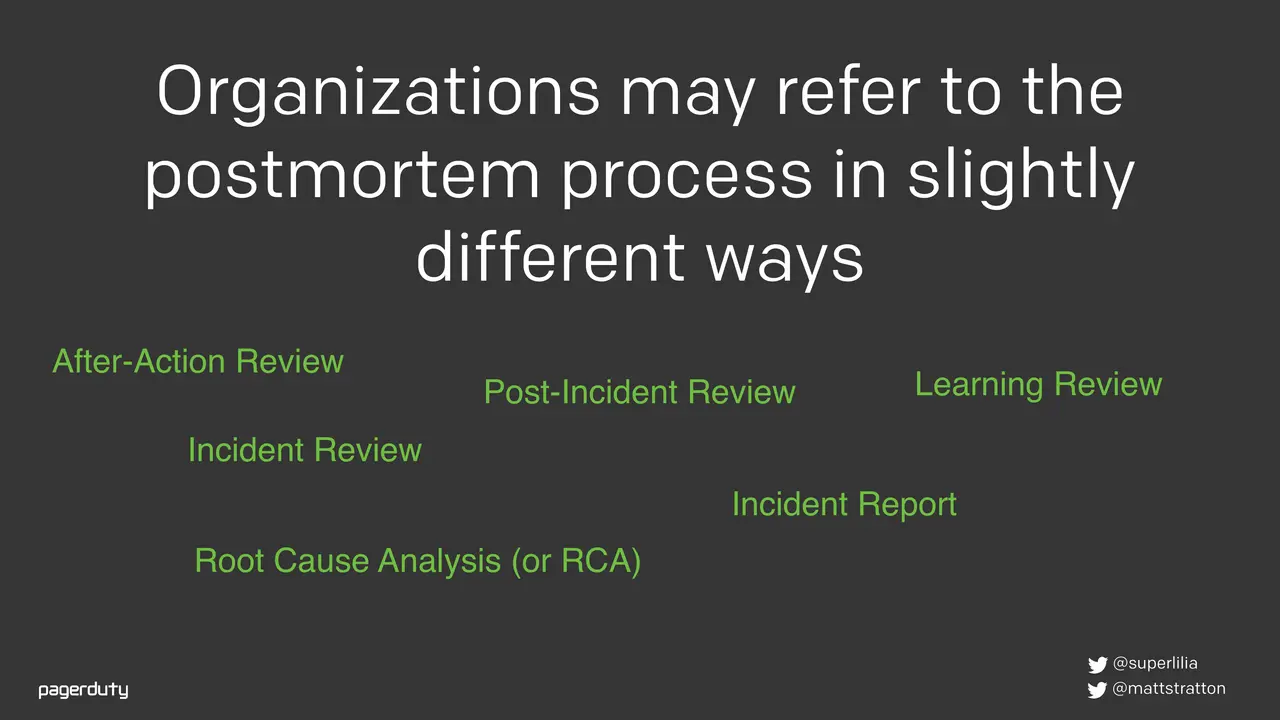 Blameless Postmortems: How to Actually Do Them, slide 5 of 98