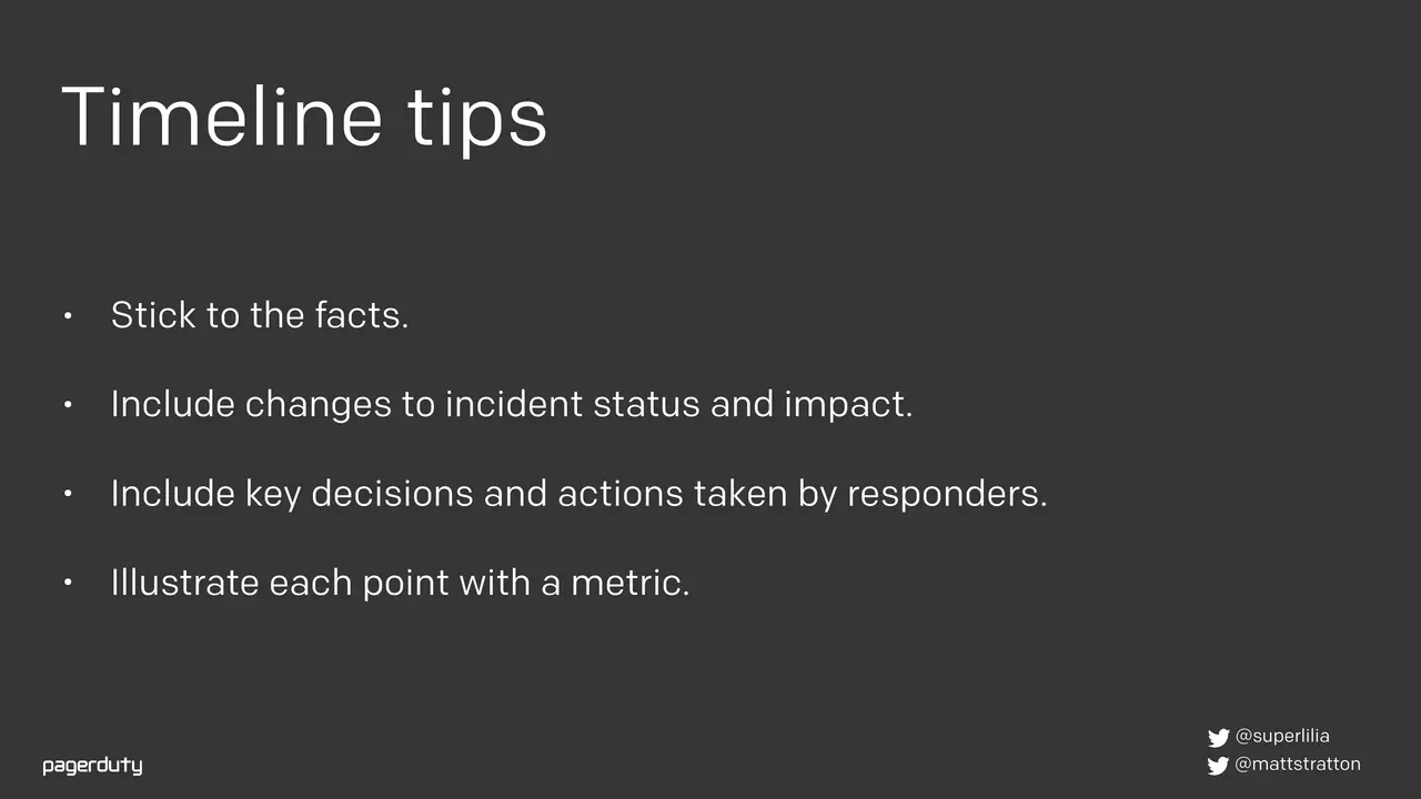 Blameless Postmortems: How to Actually Do Them, slide 58 of 98