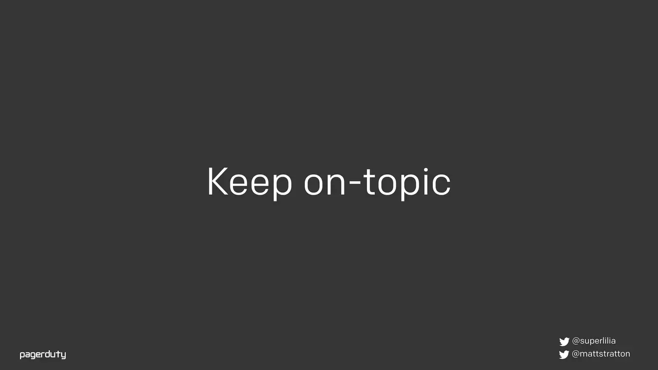 Blameless Postmortems: How to Actually Do Them, slide 88 of 98