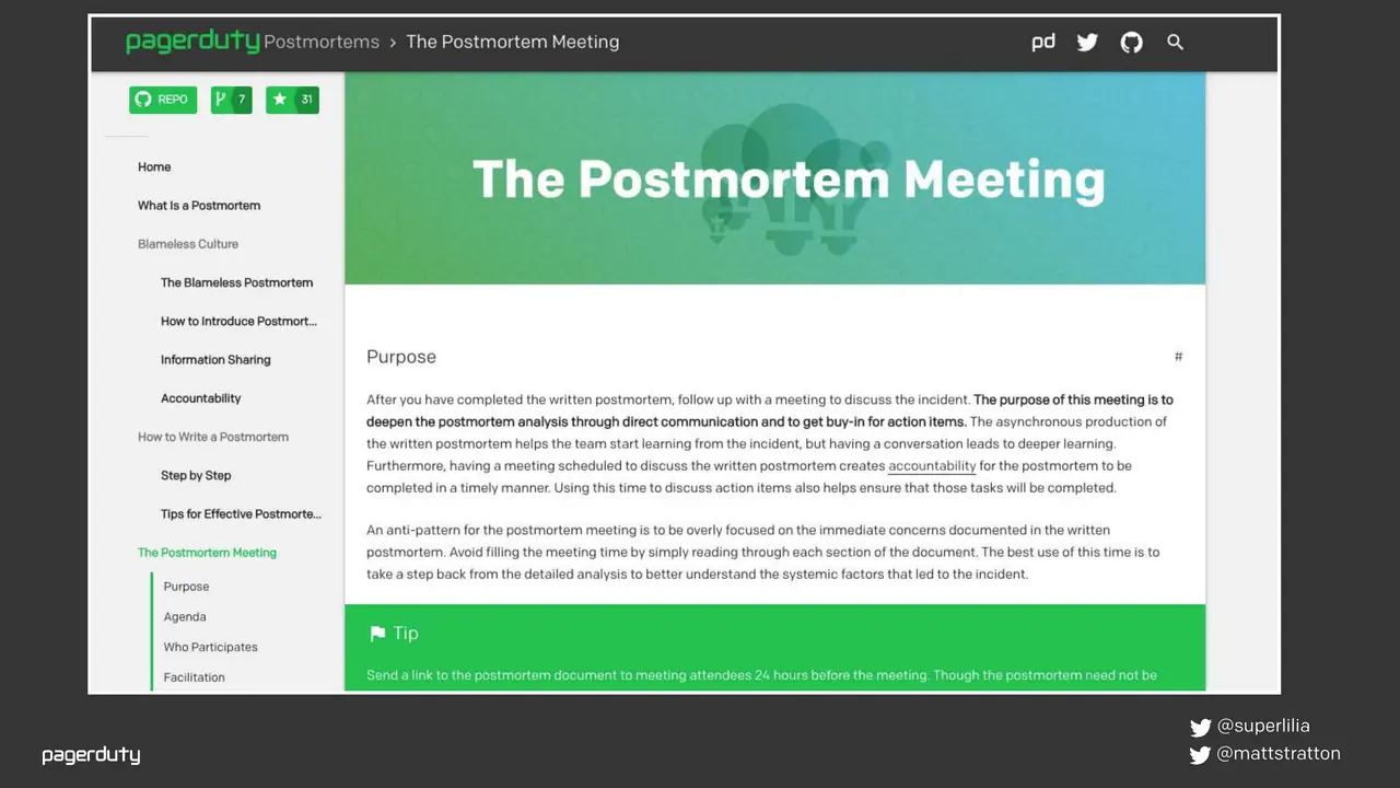 Blameless Postmortems: How to Actually Do Them, slide 93 of 98