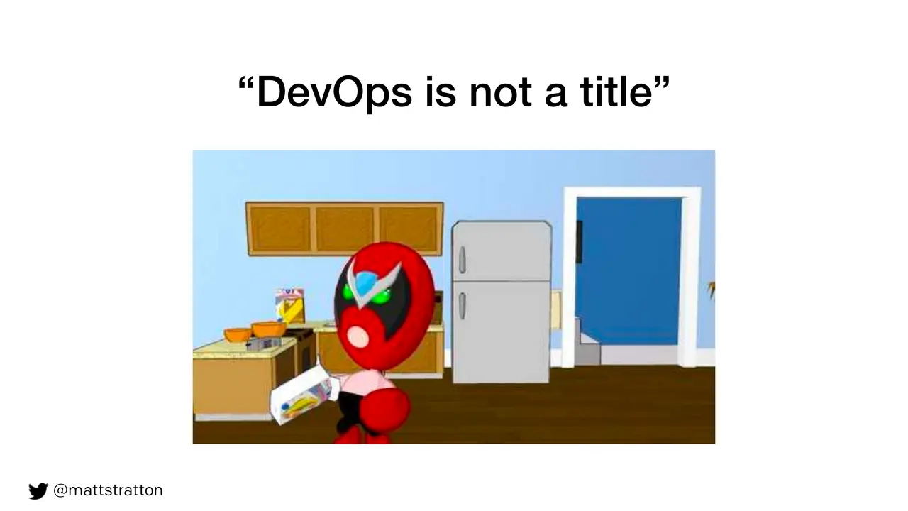 Hot Takes, Myths, And Fake News - Why Everyone Is Wrong About DevOps Except For Me, slide 14 of 20