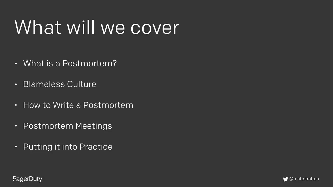 Blameless Postmortems: How to Actually Do Them, slide 2 of 96