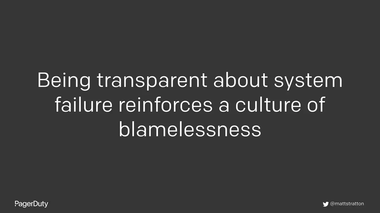 Blameless Postmortems: How to Actually Do Them, slide 43 of 96