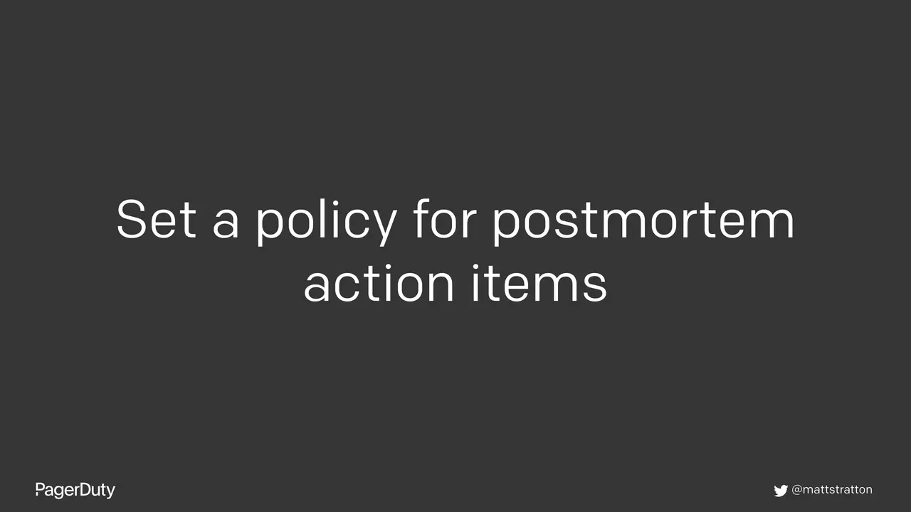 Blameless Postmortems: How to Actually Do Them, slide 48 of 96
