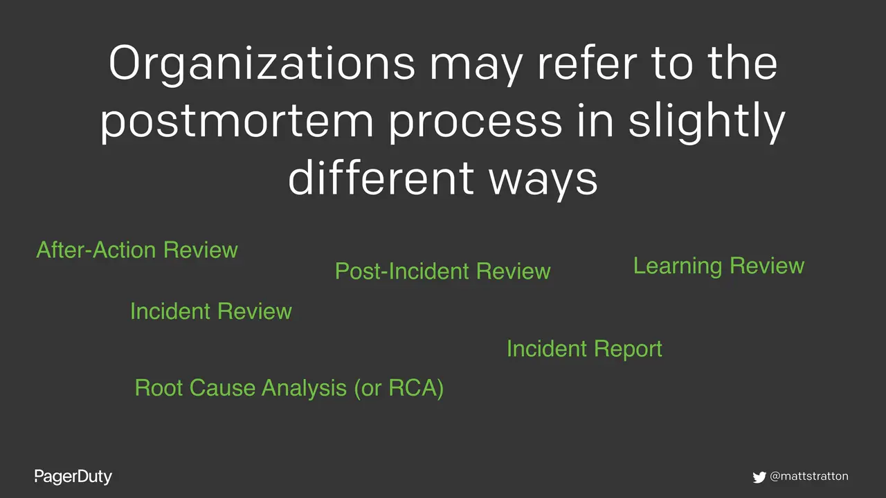 Blameless Postmortems: How to Actually Do Them, slide 5 of 96