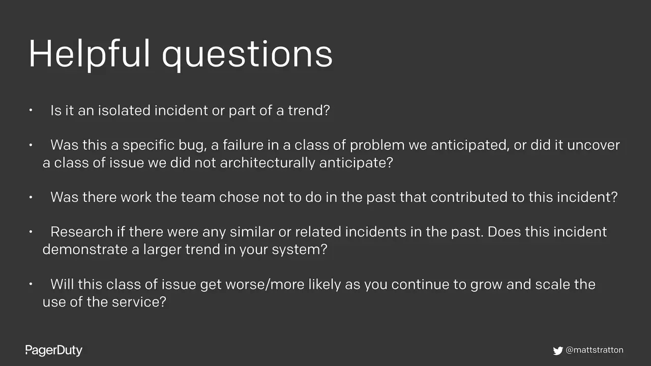 Blameless Postmortems: How to Actually Do Them, slide 65 of 96