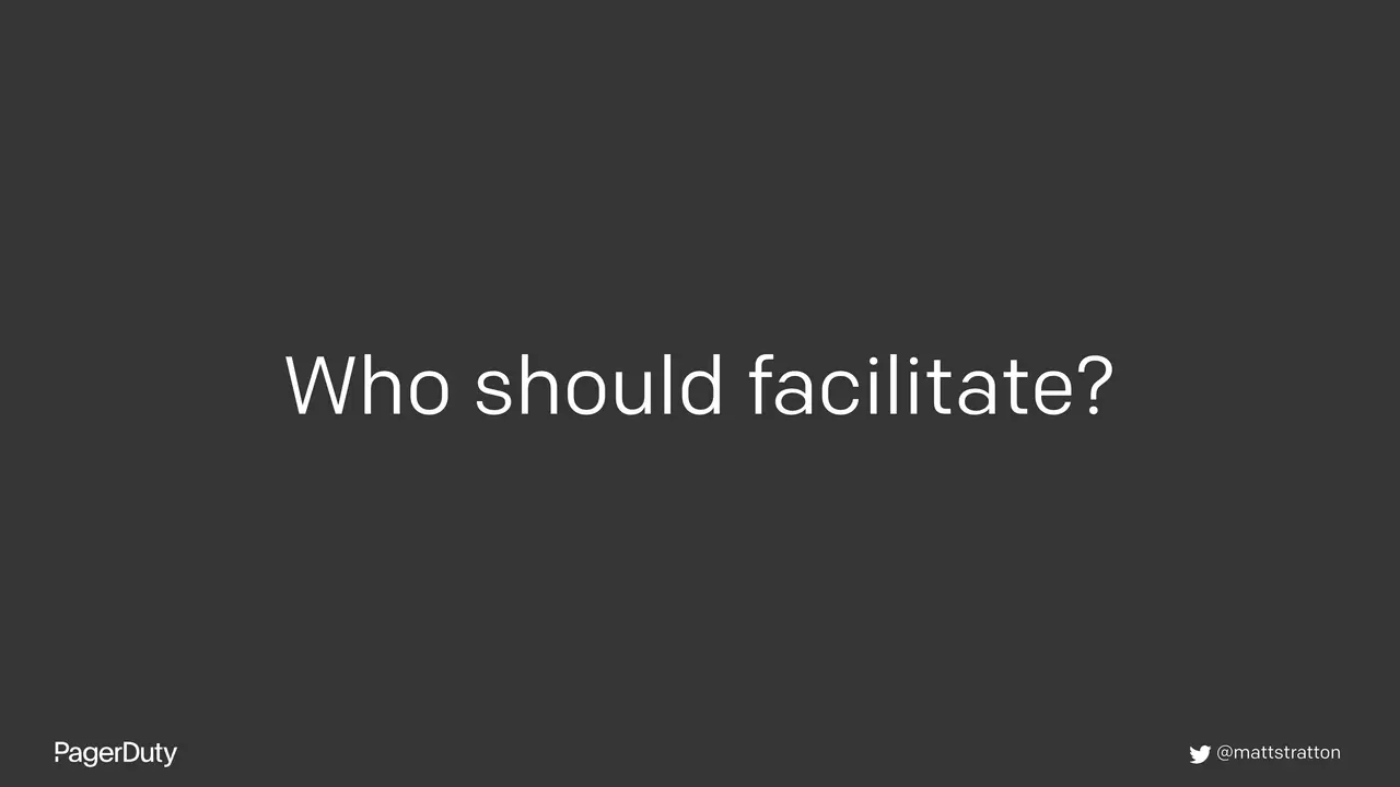 Blameless Postmortems: How to Actually Do Them, slide 83 of 96