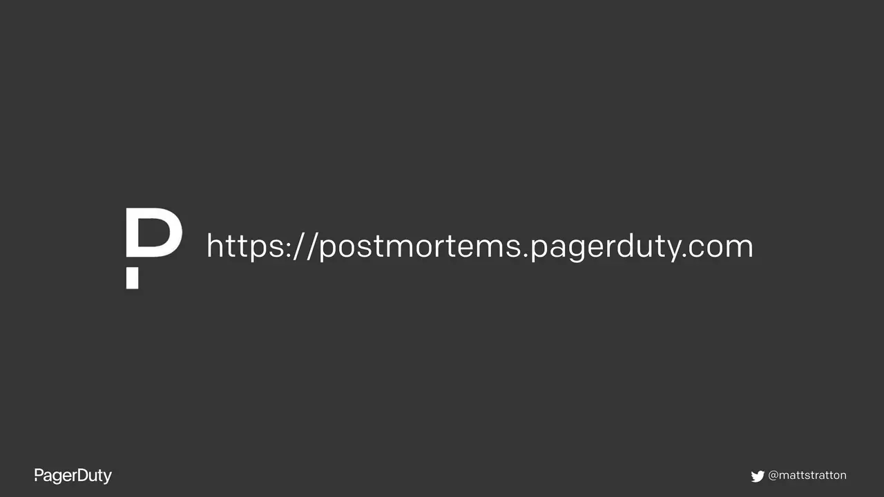 Blameless Postmortems: How to Actually Do Them, slide 92 of 96