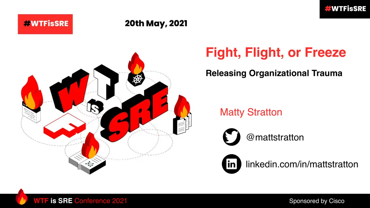 Fight, Flight, or Freeze — Releasing Organizational Trauma, slide 1 of 51