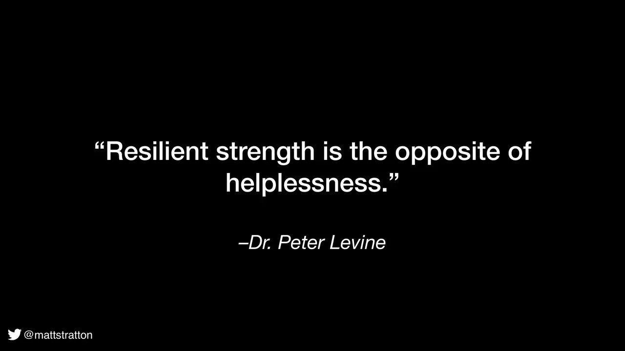 Fight, Flight, or Freeze — Releasing Organizational Trauma, slide 50 of 51