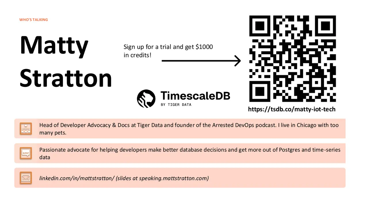 Escaping IIoT Pilot Purgatory: Why Your Database Breaks at Scale, slide 11 of 11