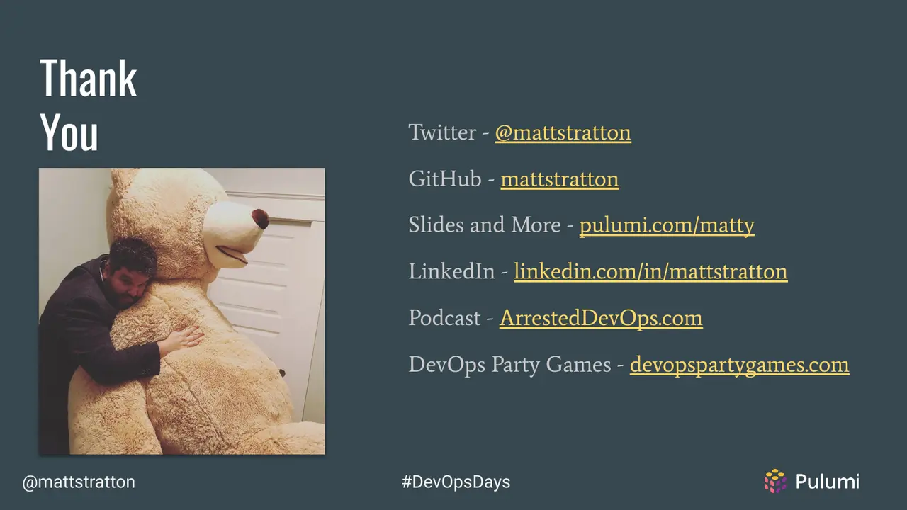 The Journey From DevOps to Cloud Engineering, slide 54 of 54