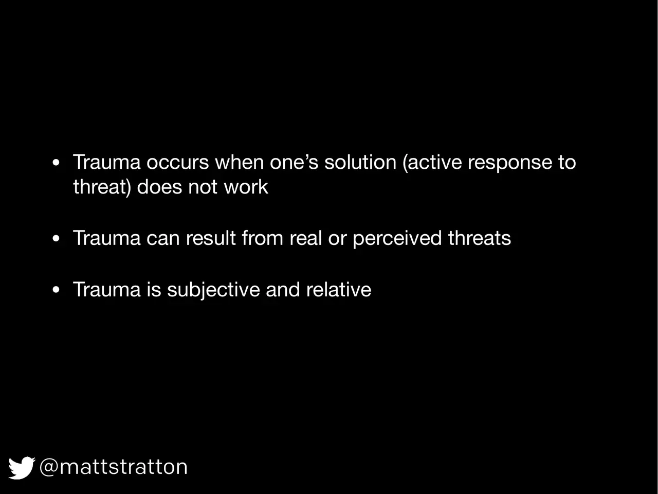 Fight, Flight, or Freeze — Releasing Organizational Trauma, slide 10 of 50